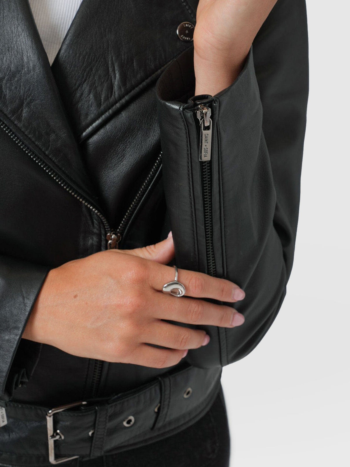 Luther Leather Jacket - Black