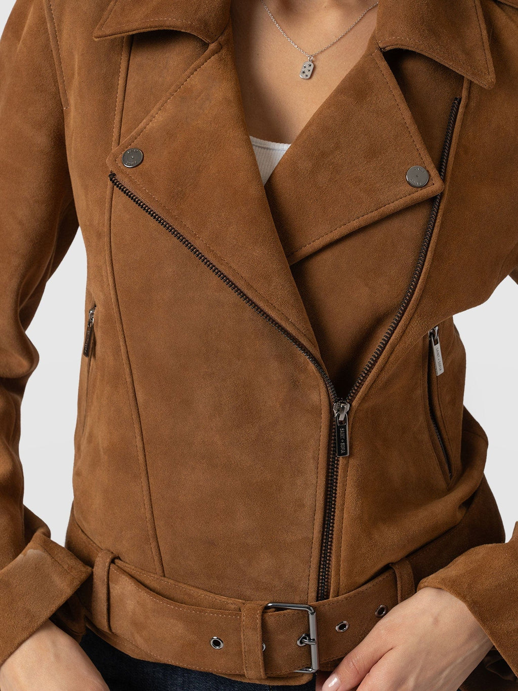 Luther Suede Jacket - Camel