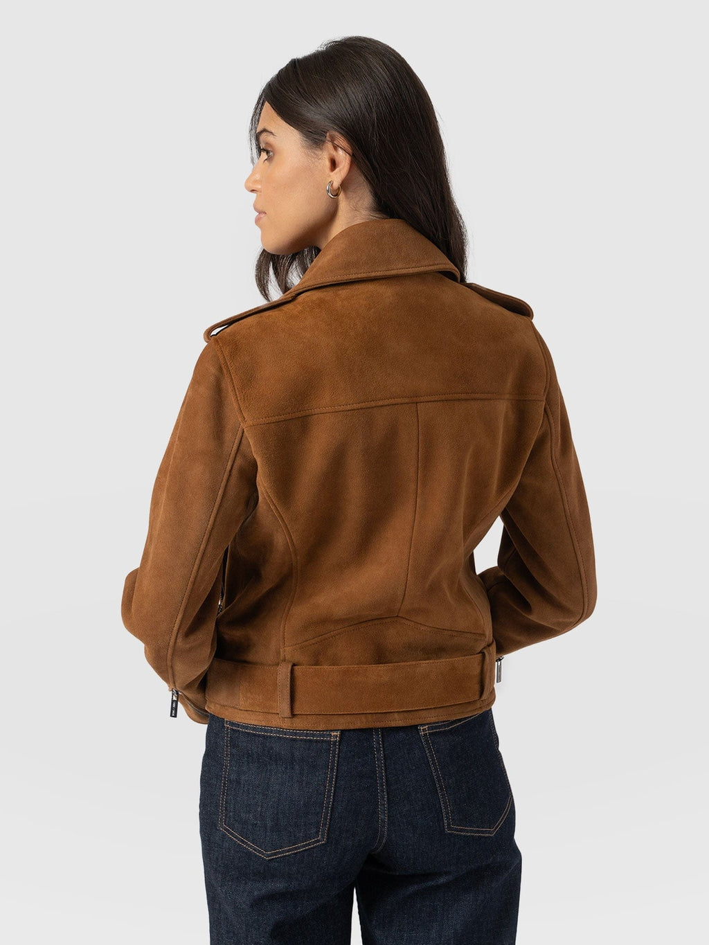Luther Suede Jacket - Camel
