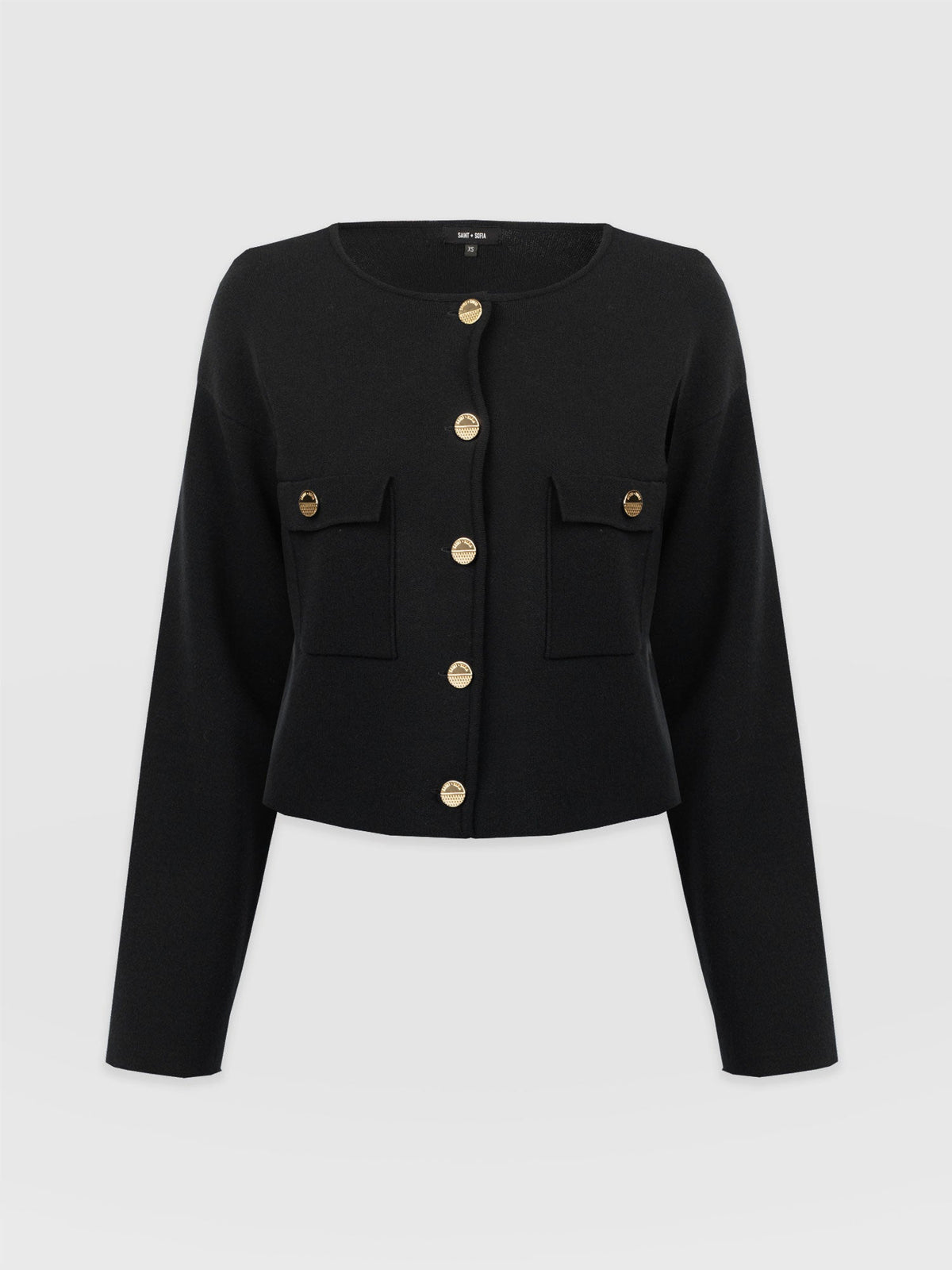 Maeva Knit Jacket - Black