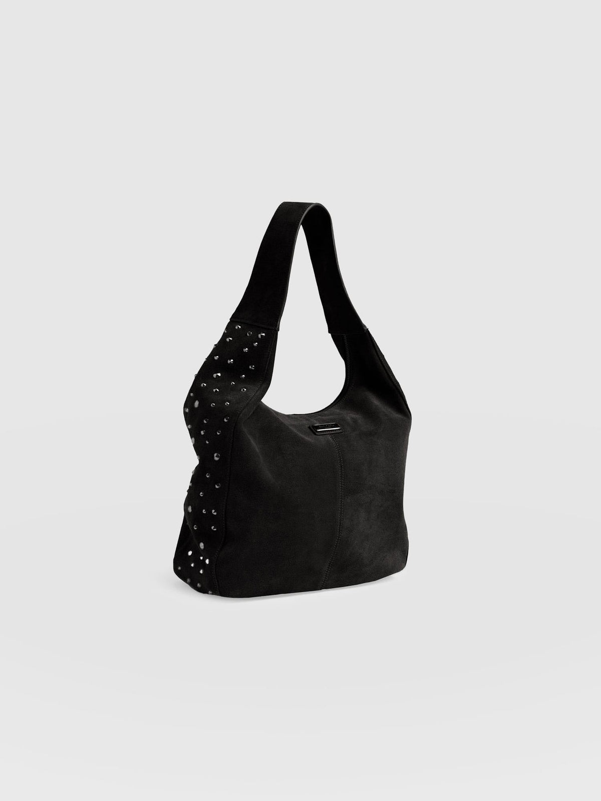 Margot Hobo Shoulder Bag - Black
