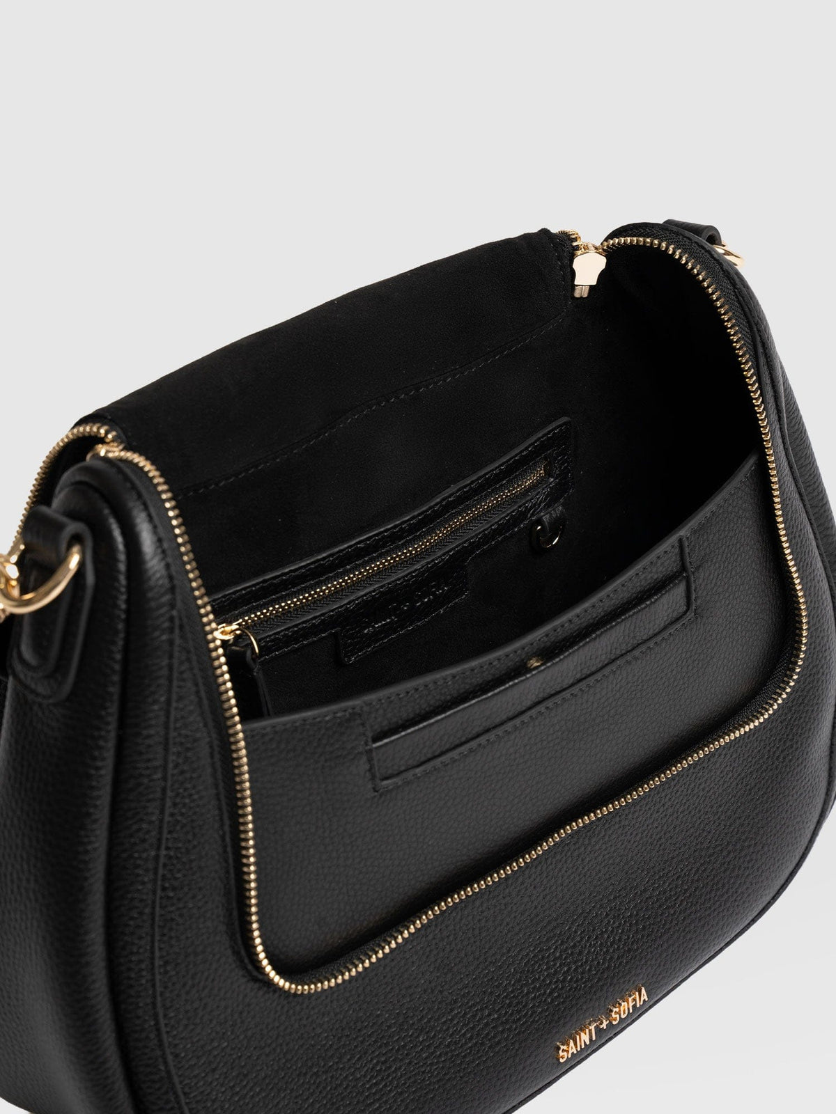 Marlowe Messenger Bag - Black