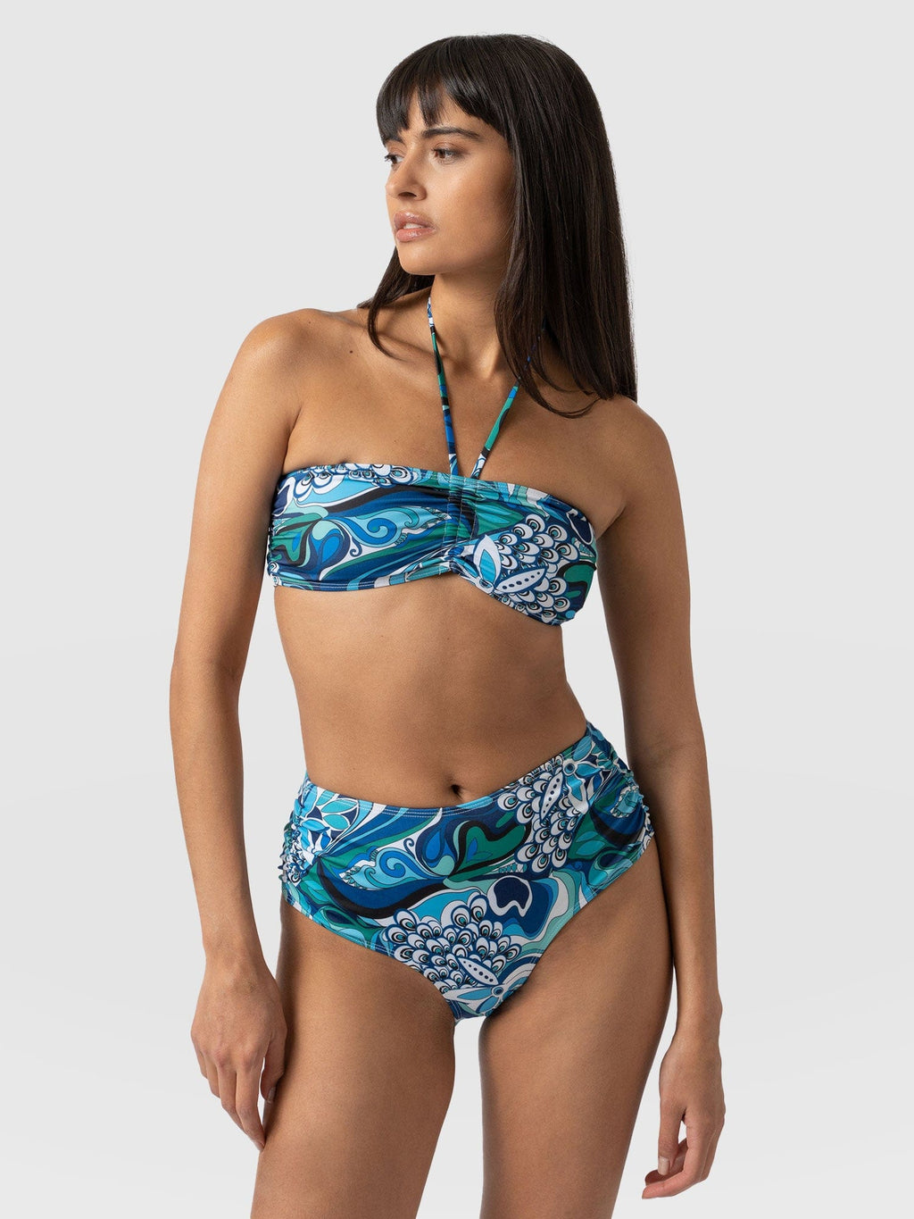 Maya Bandeau Bikini Top - Paradise
