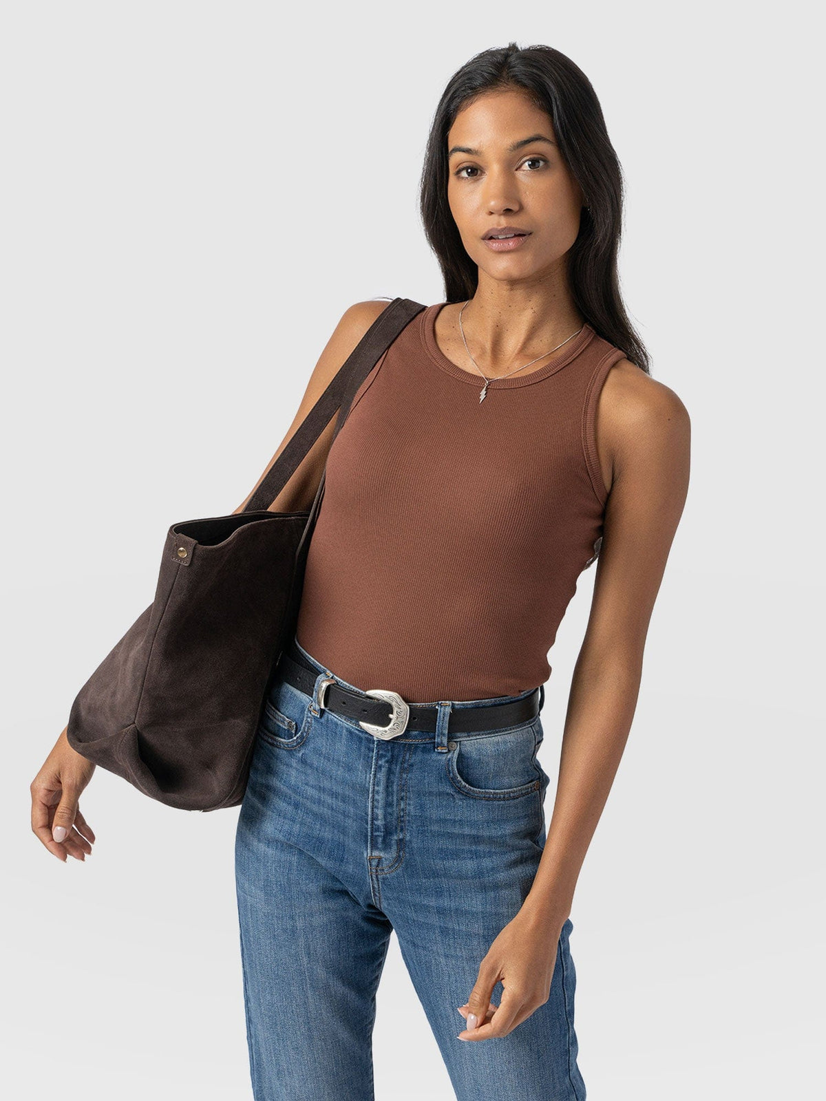 Nova Racer Vest - Russet Brown