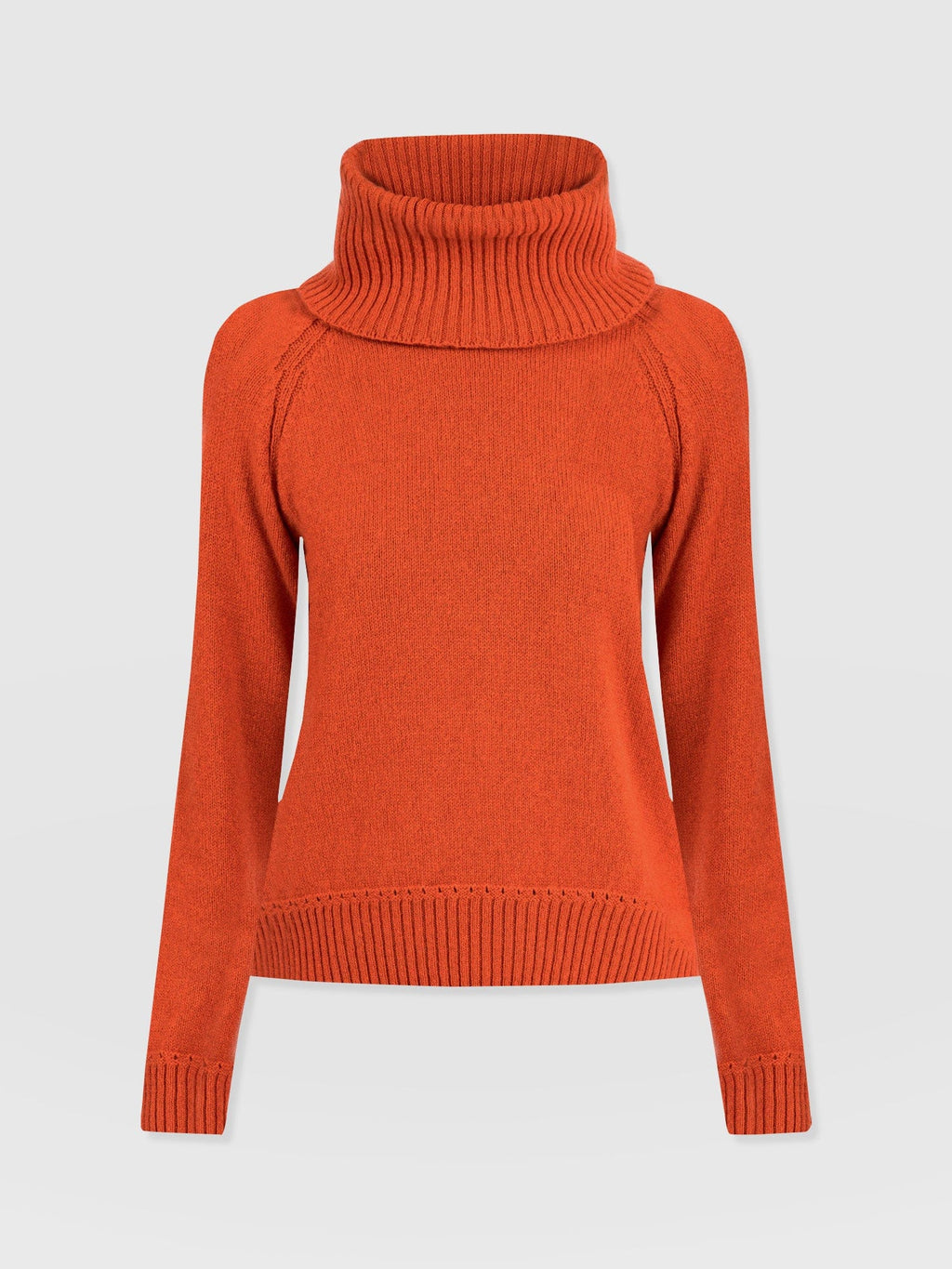 Oxford Cashmere Sweater - Orange