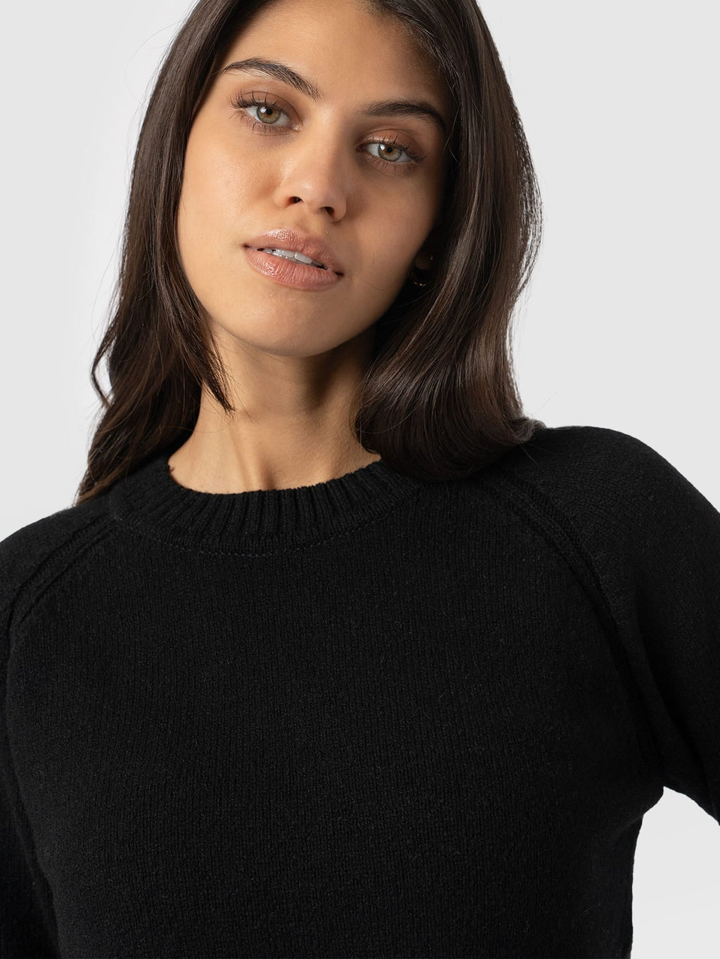 Oxford Cashmere Sweater - Black