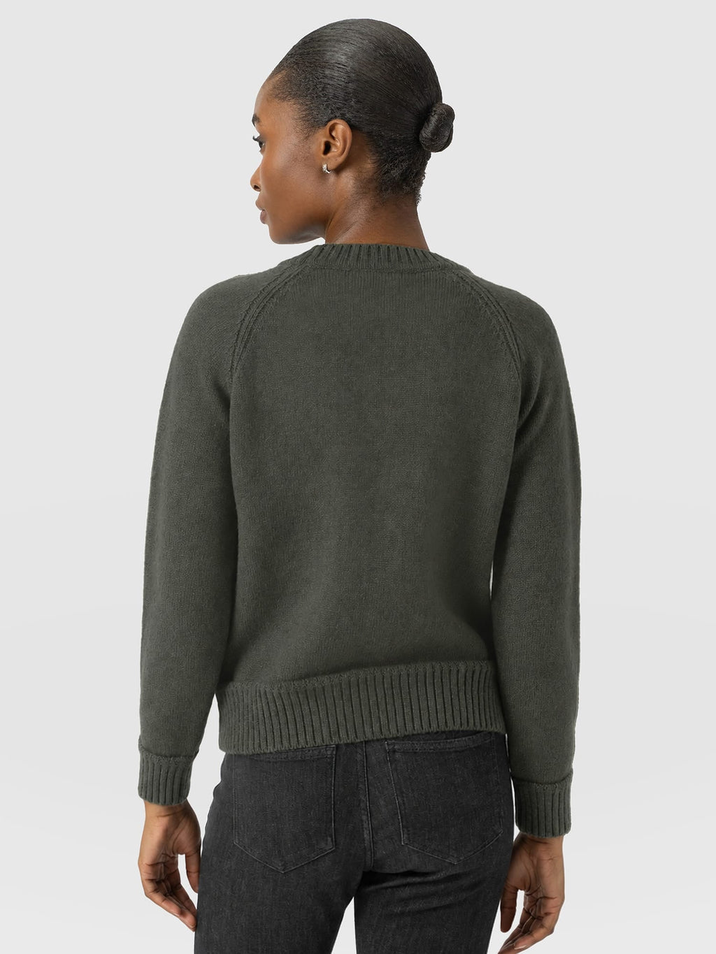 Oxford Cashmere Sweater - Khaki
