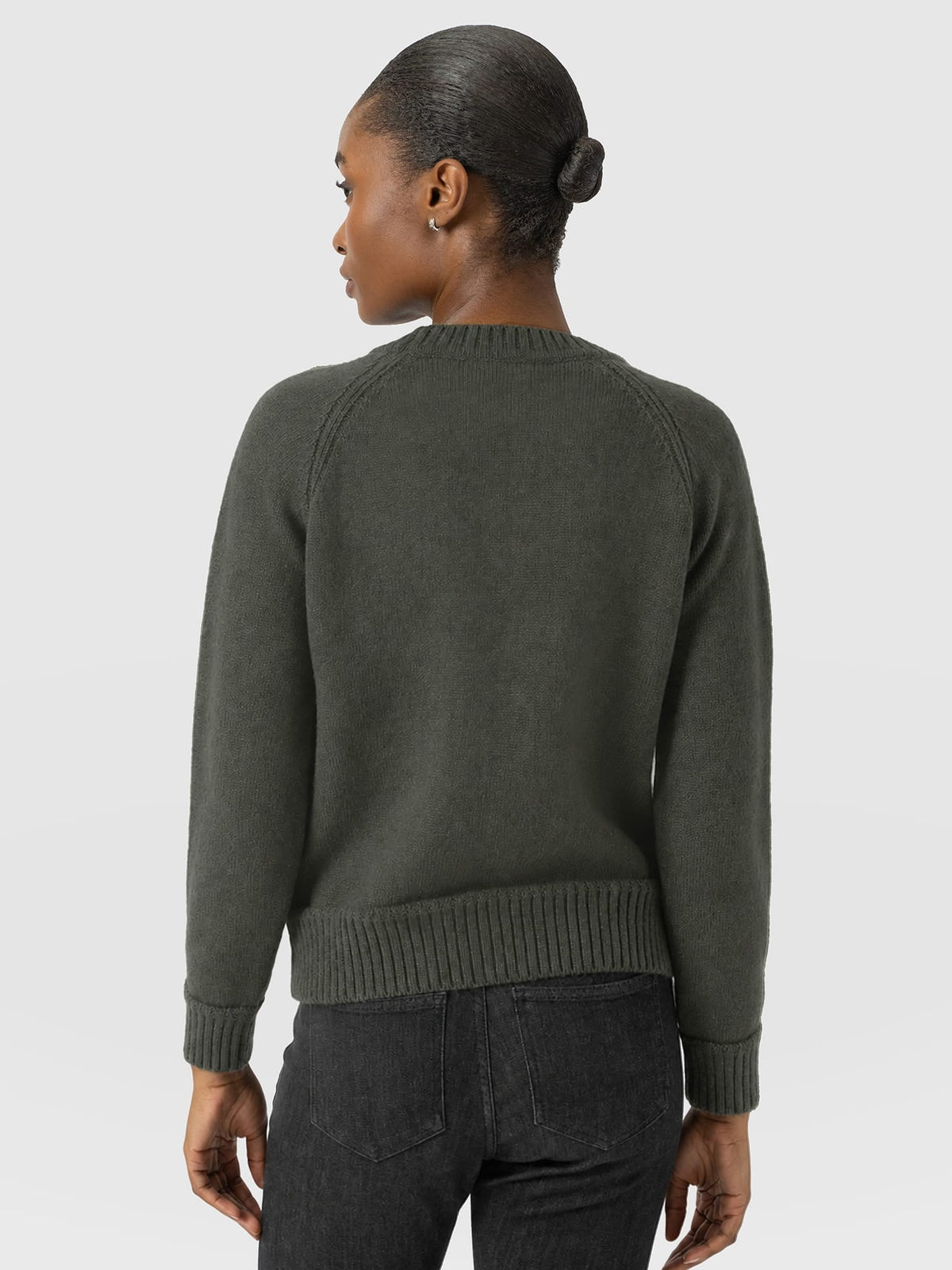 Oxford Cashmere Sweater - Khaki