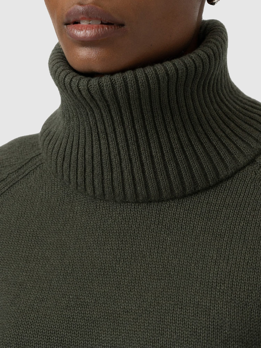 Oxford Cashmere Sweater - Khaki