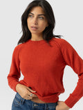 Oxford Cashmere Sweater - Orange