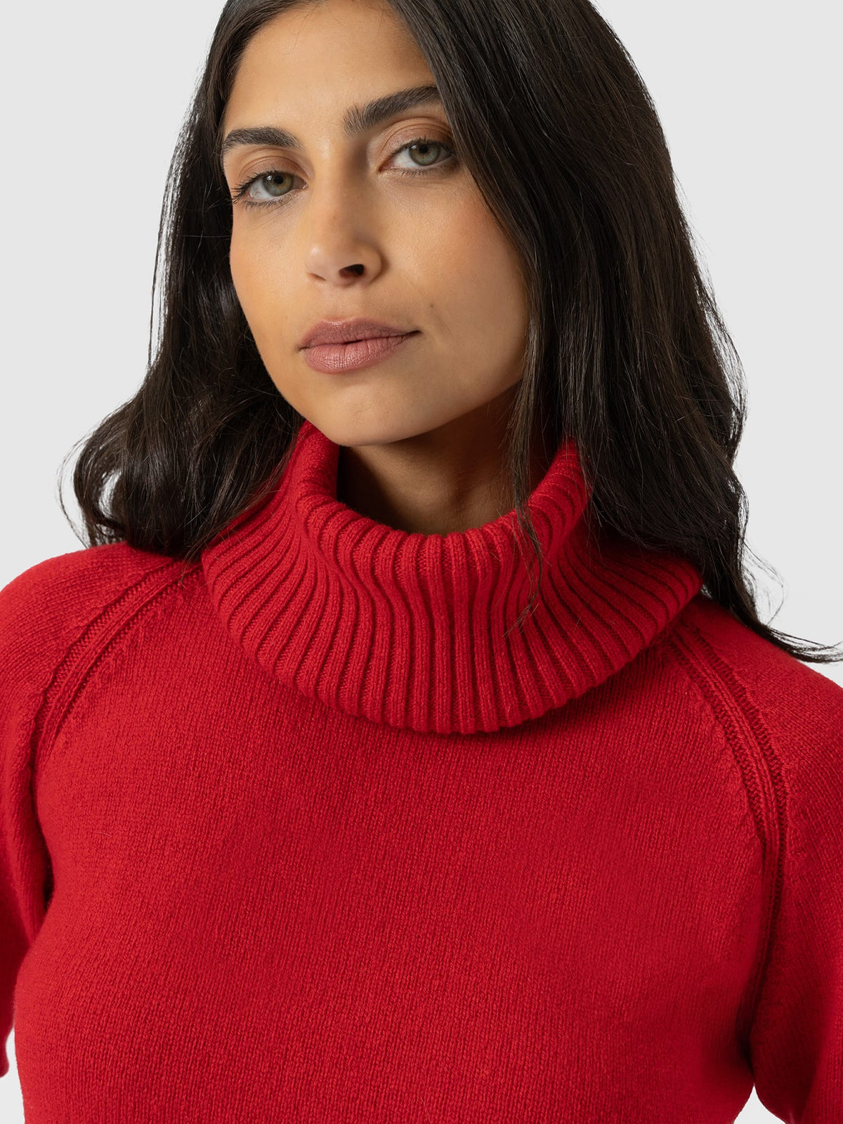 Oxford Cashmere Sweater - Red