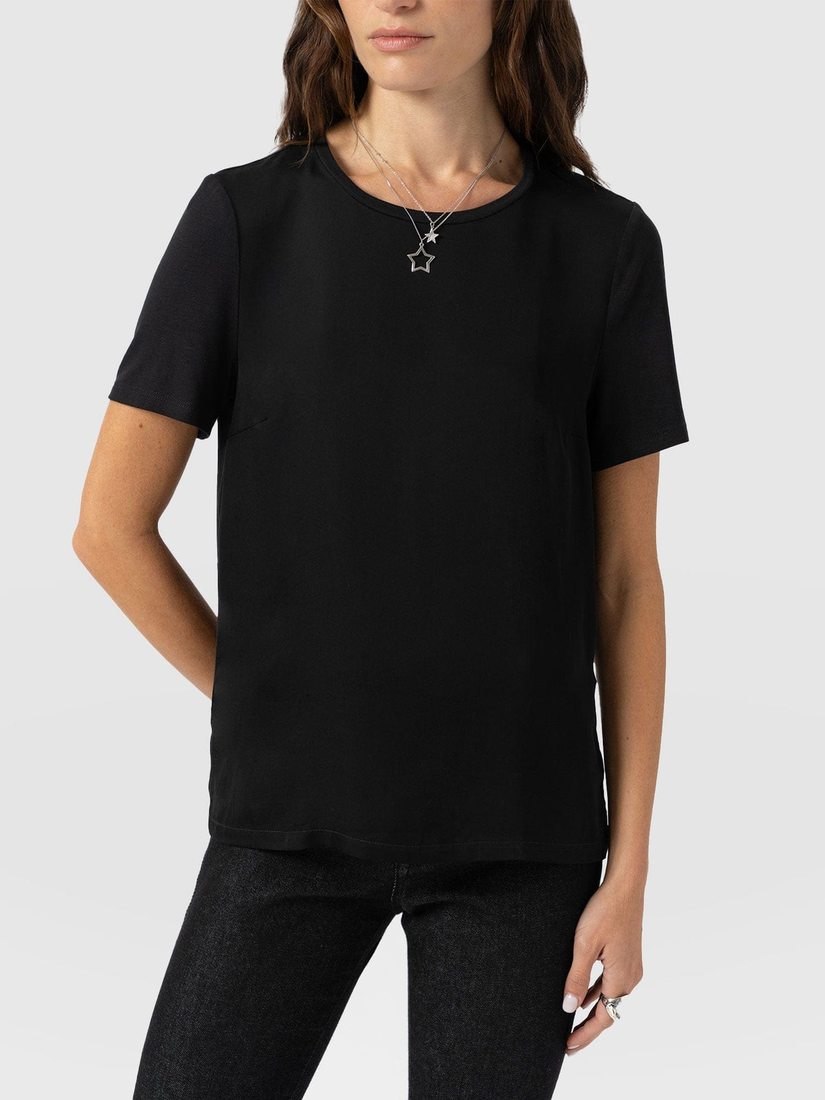 Rayner Contrast Tee - Black