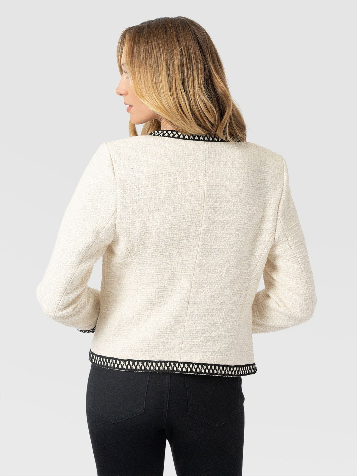 Rayner Jacket - Cream/Black