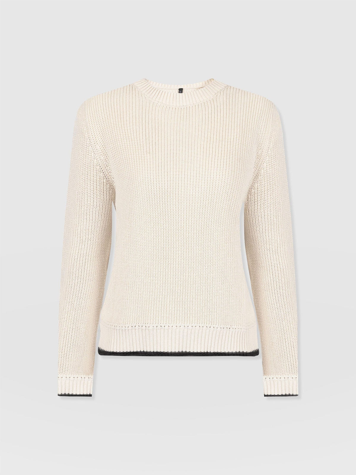 Remy Crop Sweater - Cream
