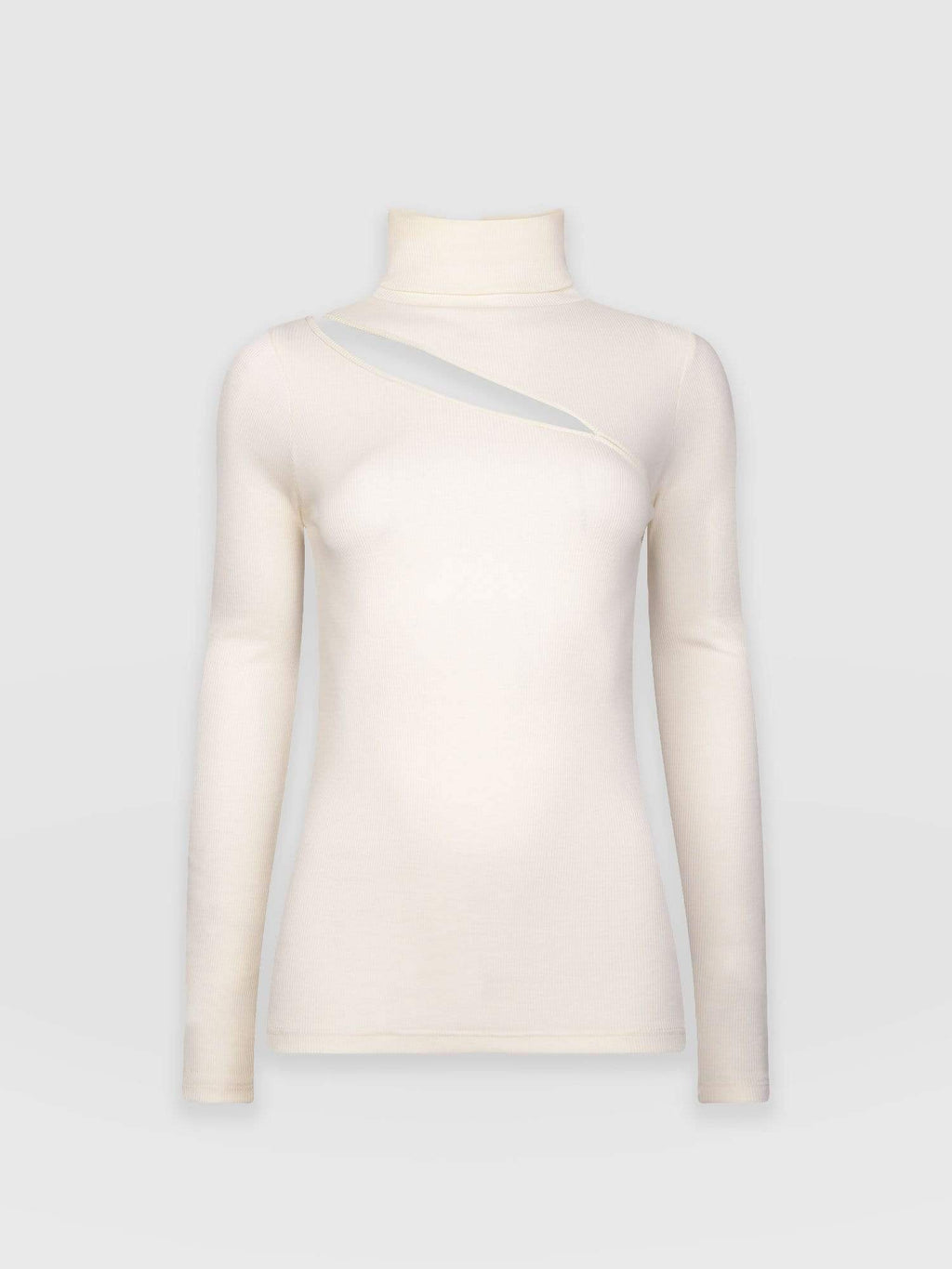 Reveal Turtle Neck - Cream