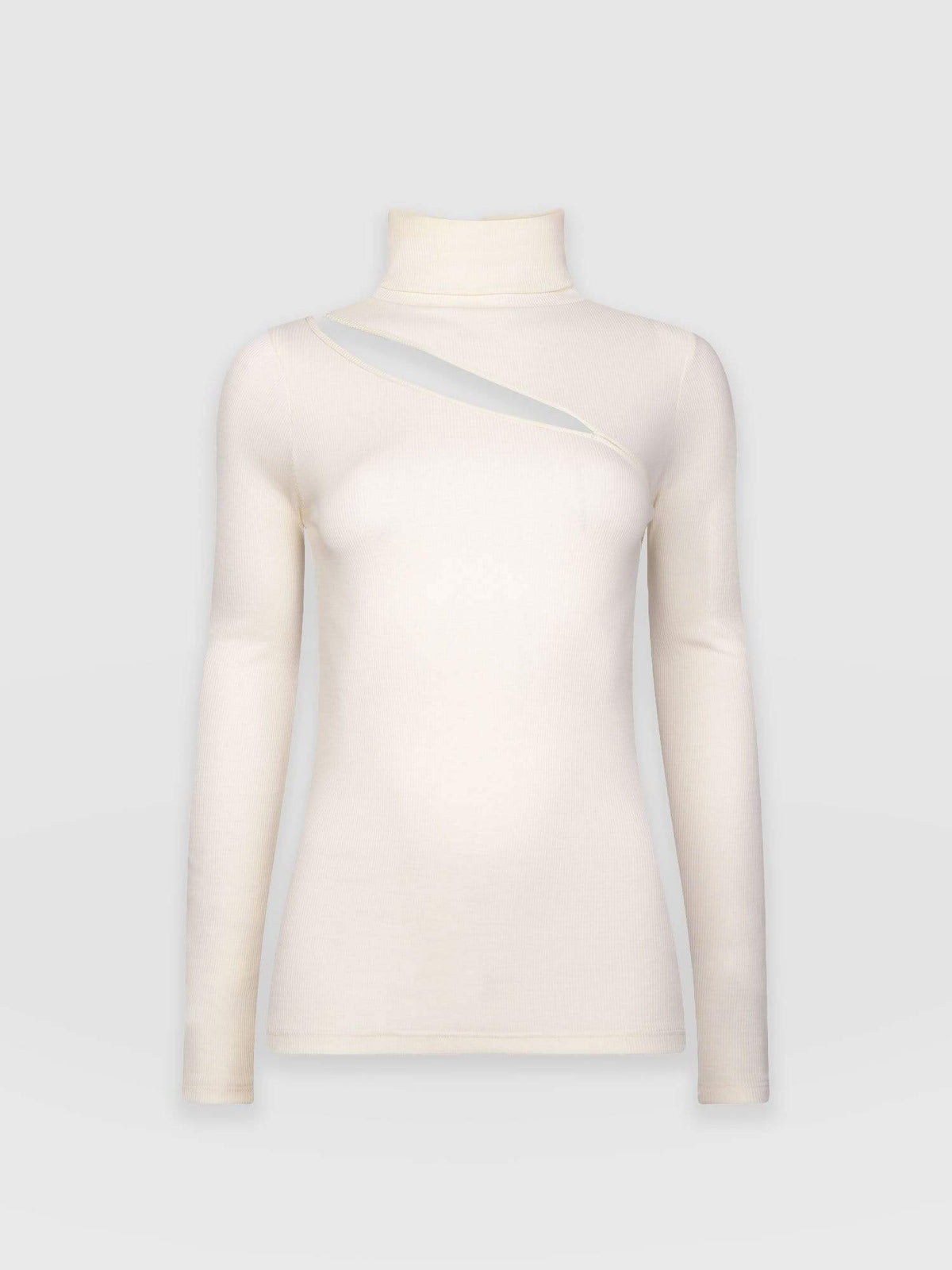 Reveal Turtle Neck - Cream