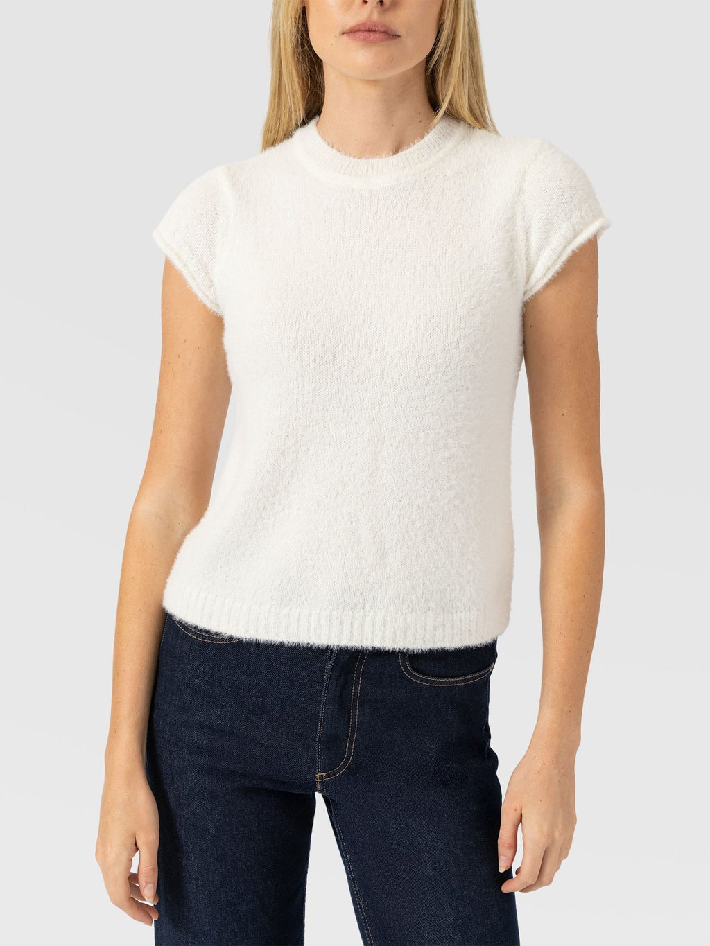 Rosalie Baby Tee - Cream