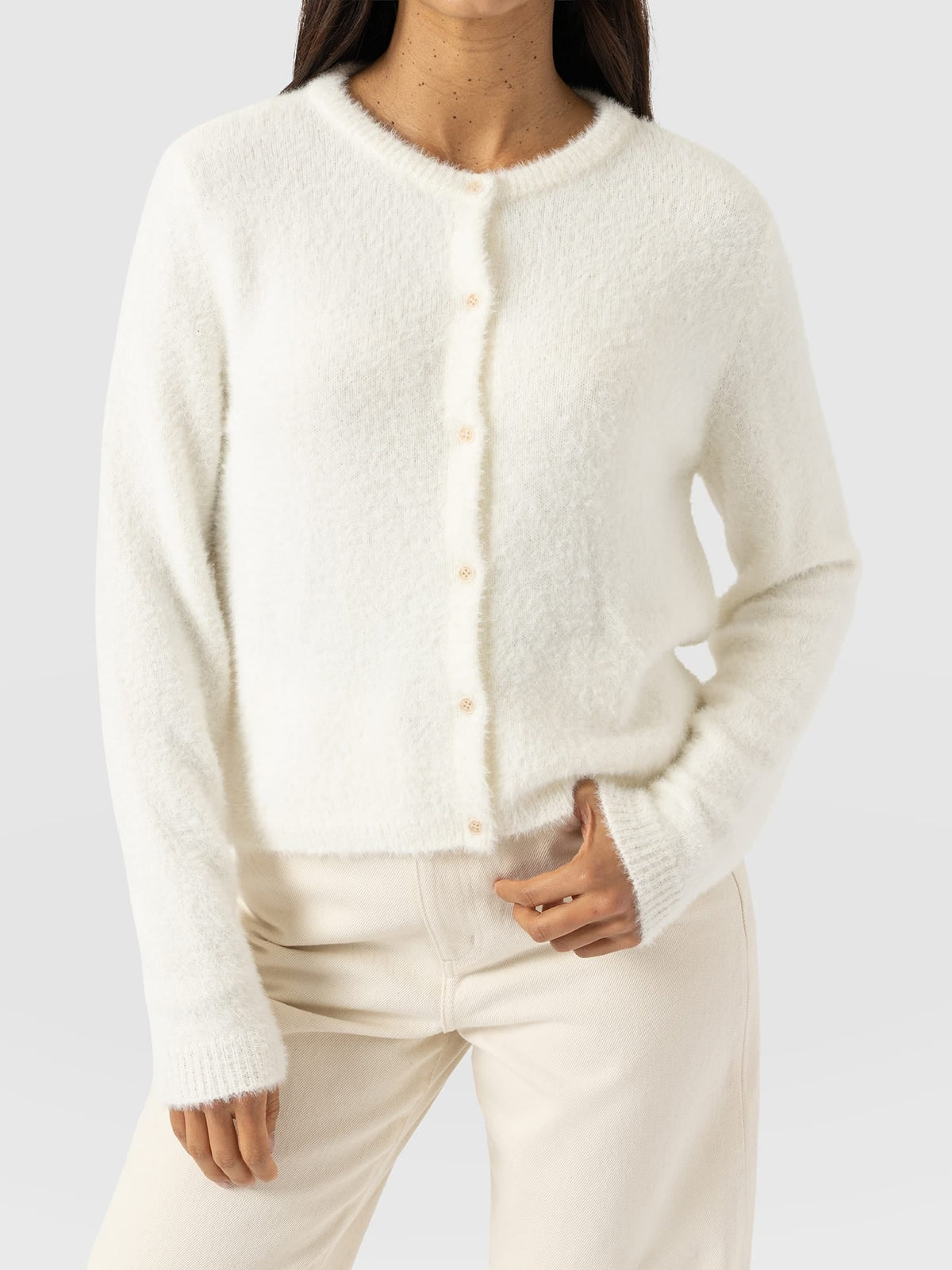 Rosalie Cardigan - Cream