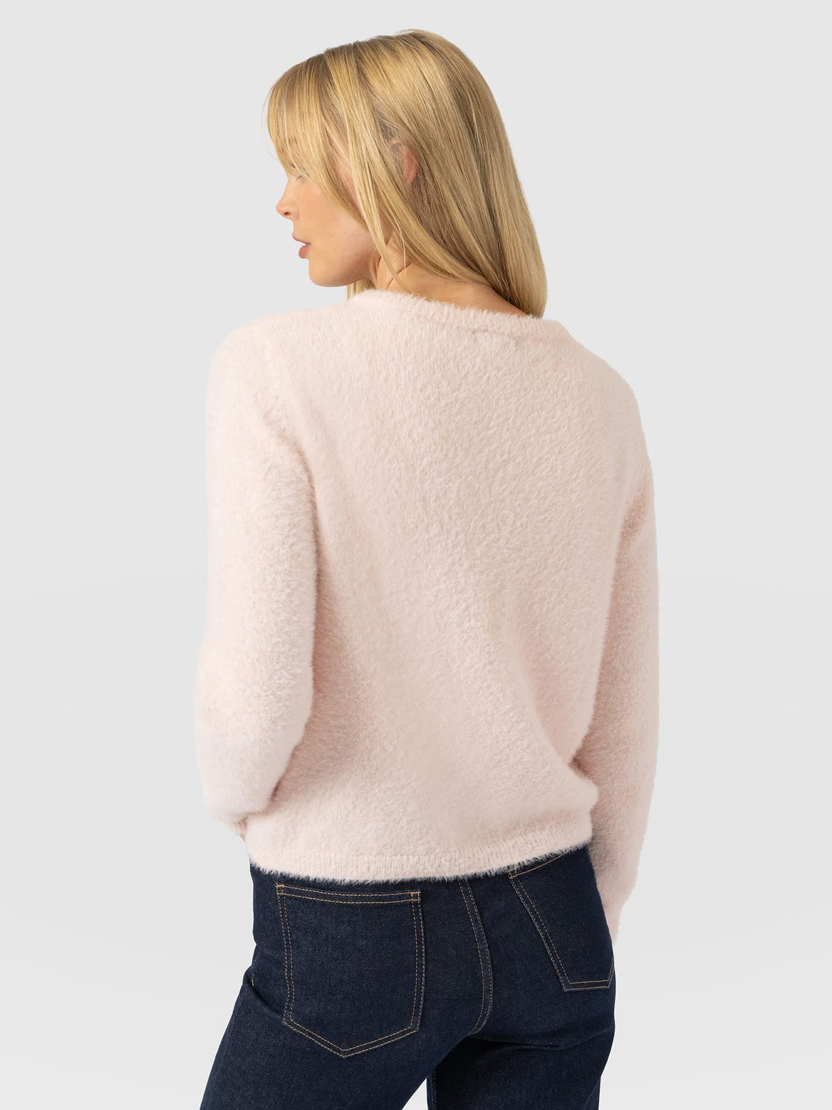 Rosalie Cardigan - Pale Pink
