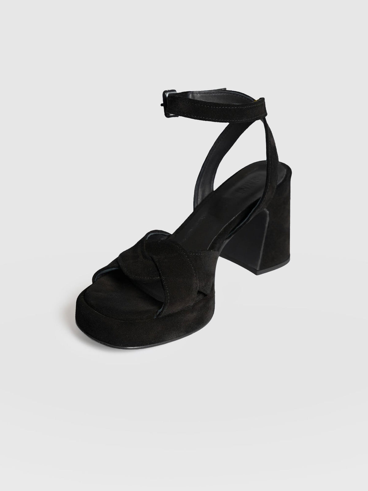 Roux Platform Heels - Black