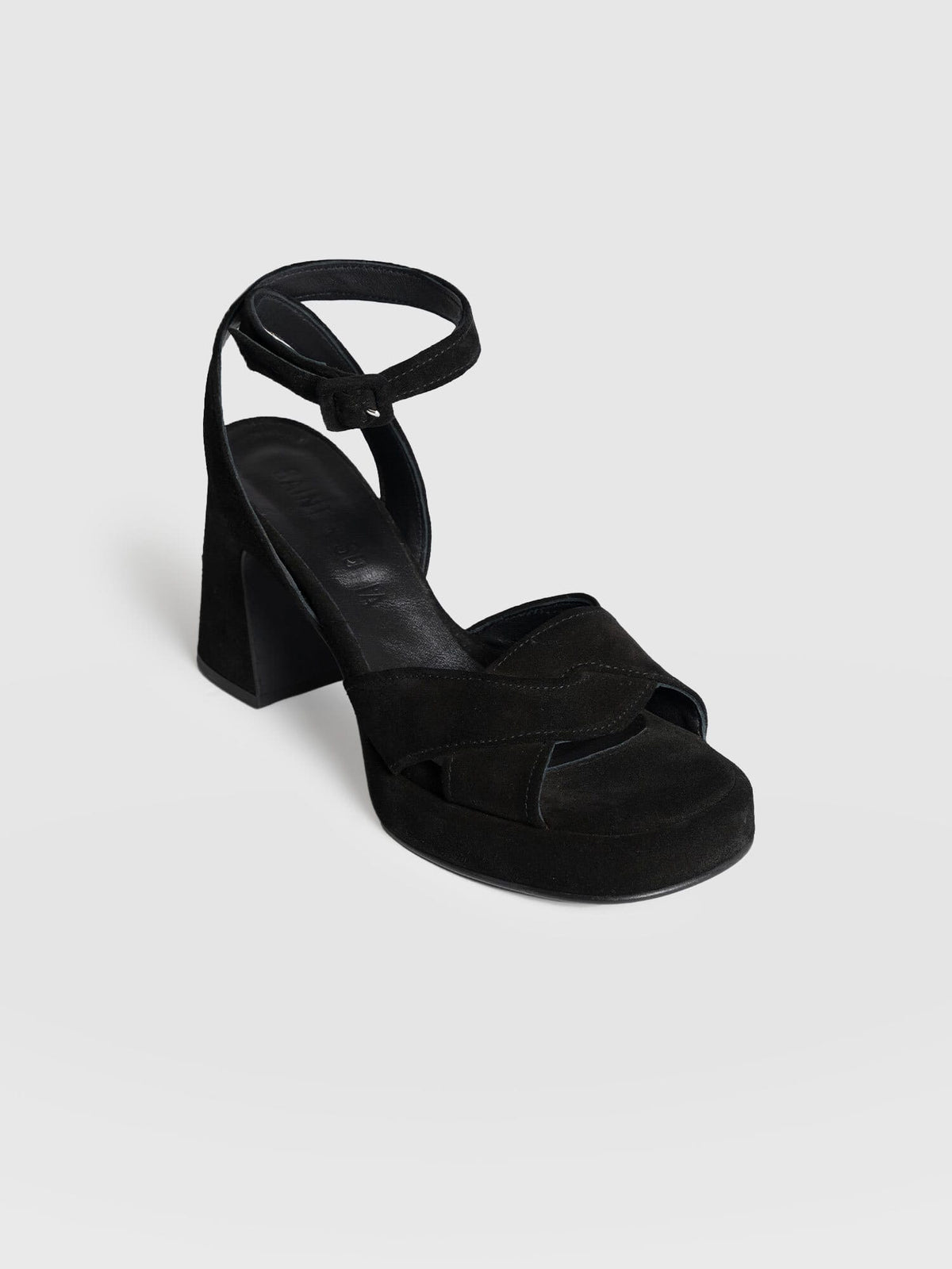 Roux Platform Heels - Black