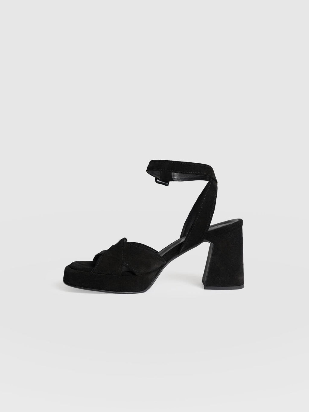 Roux Platform Heels - Black