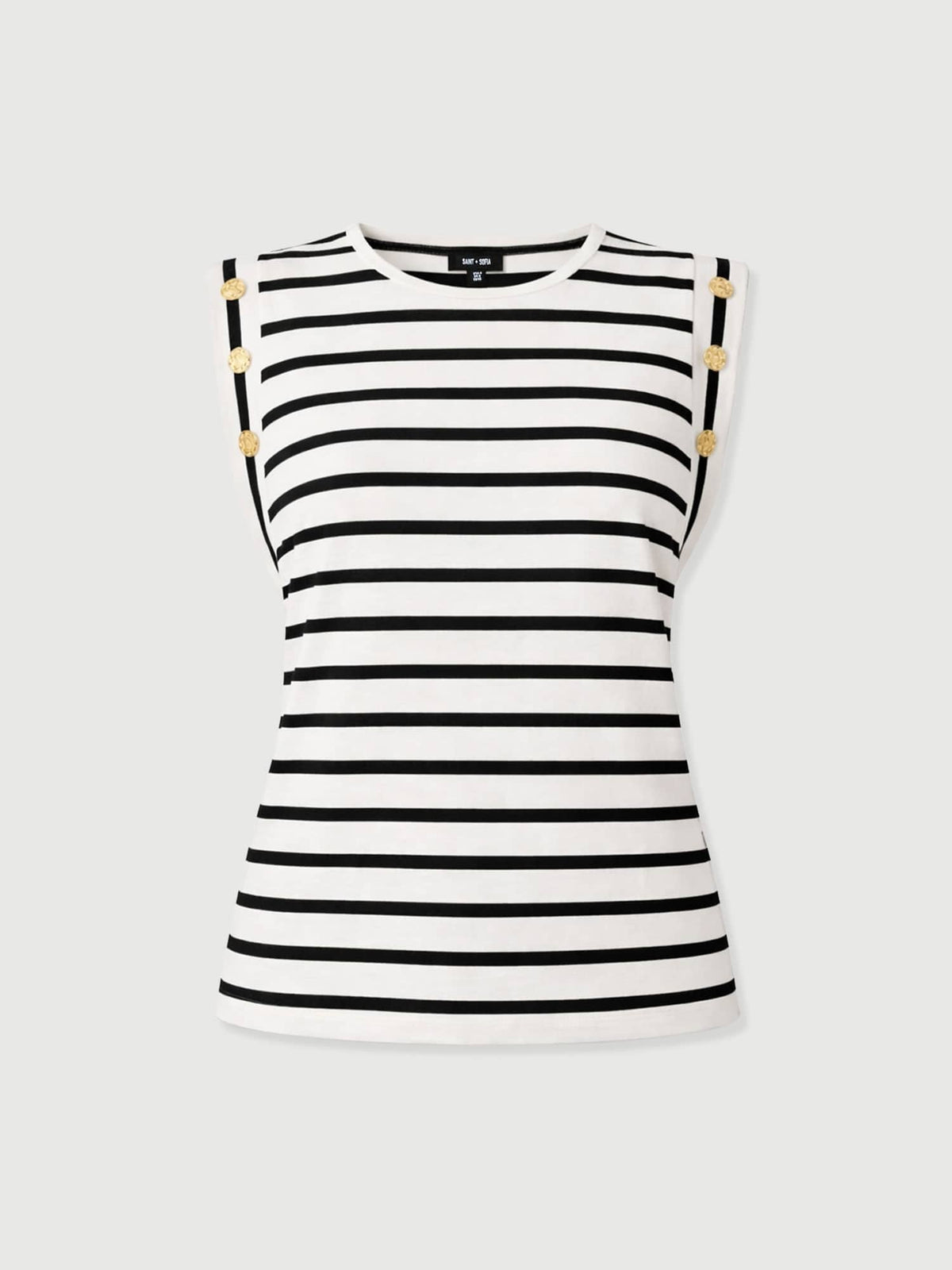Rowan Tee - Black Stripe