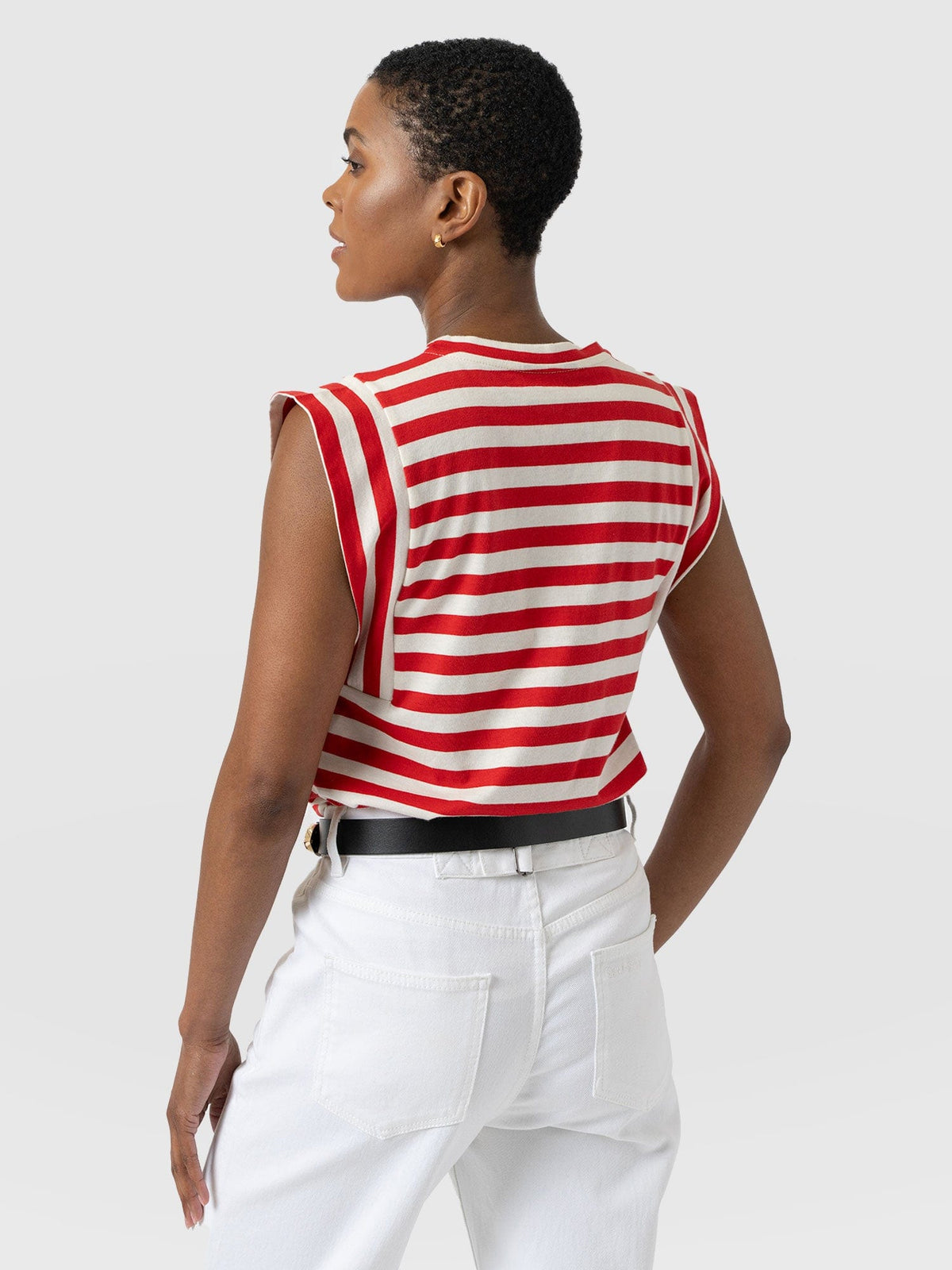 Rowan Tee - Red Stripe
