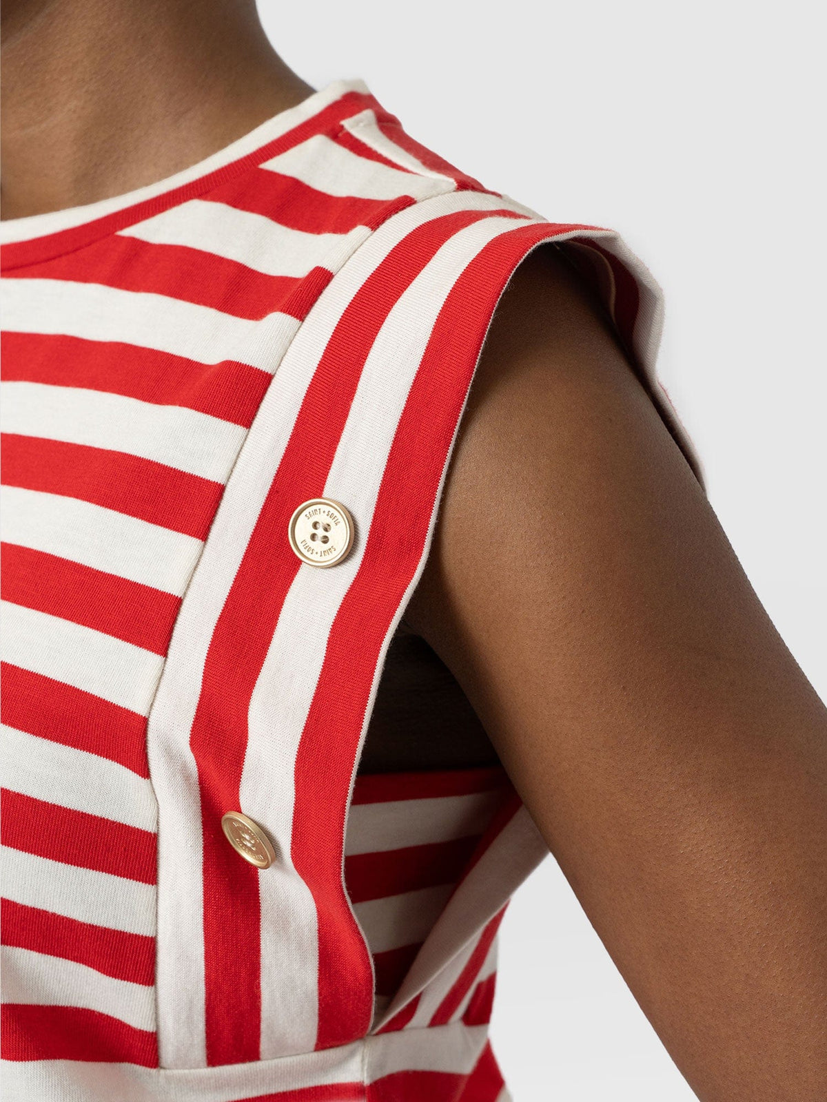 Rowan Tee - Red Stripe