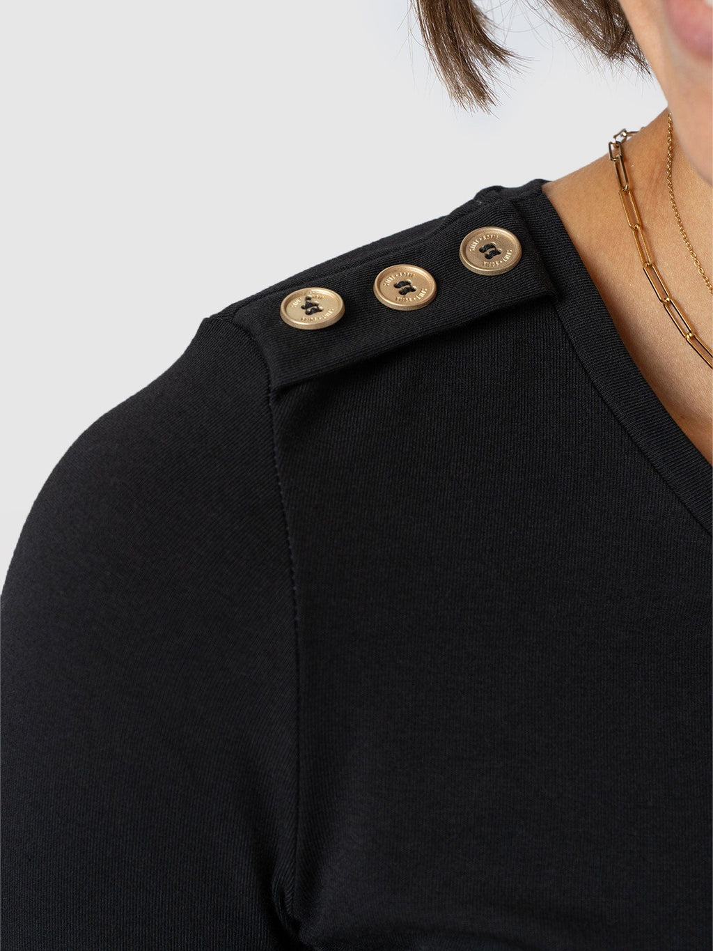 Runway Maxi Dress - Black