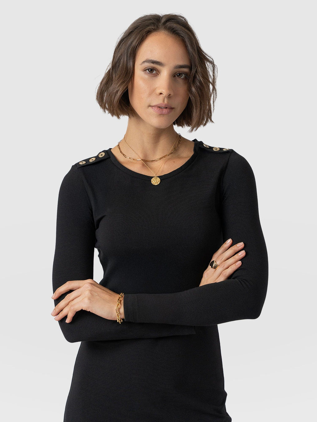 Runway Maxi Dress - Black