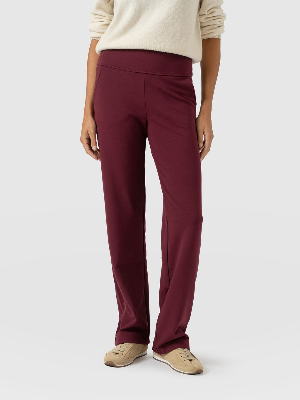 Runway Pant - Burgundy