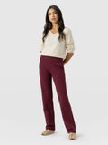 Runway Pant - Burgundy