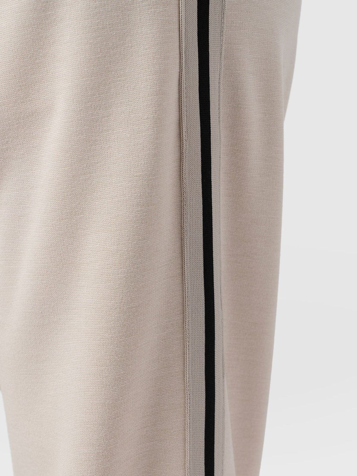 Runway Pant - Light Beige Stripe