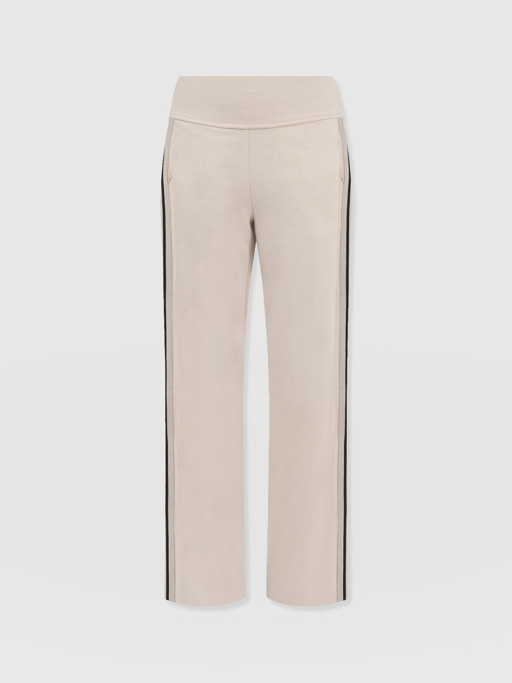 Runway Pant - Light Beige Stripe