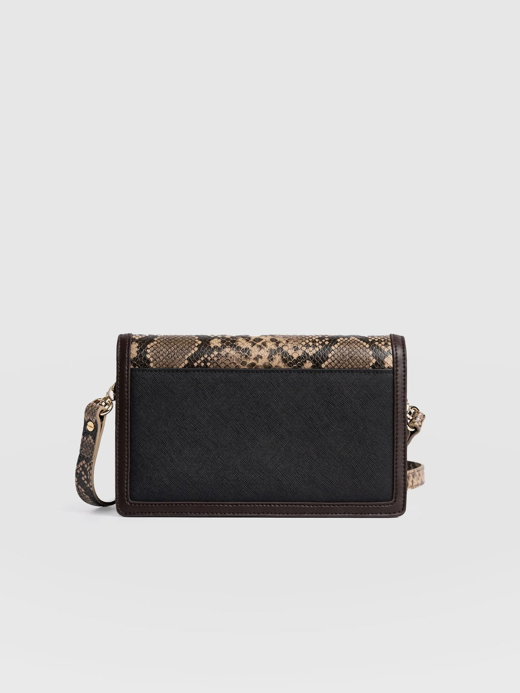 Rylee Cross Body Bag - Brown Snake