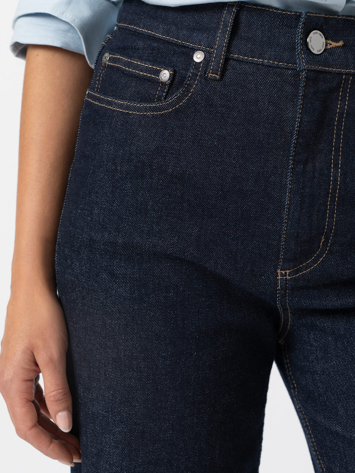 Rylie Crop Jean - Indigo