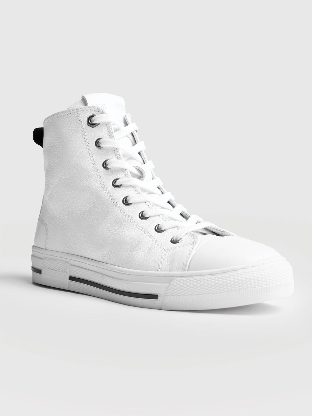 Skye High Top Sneaker - White