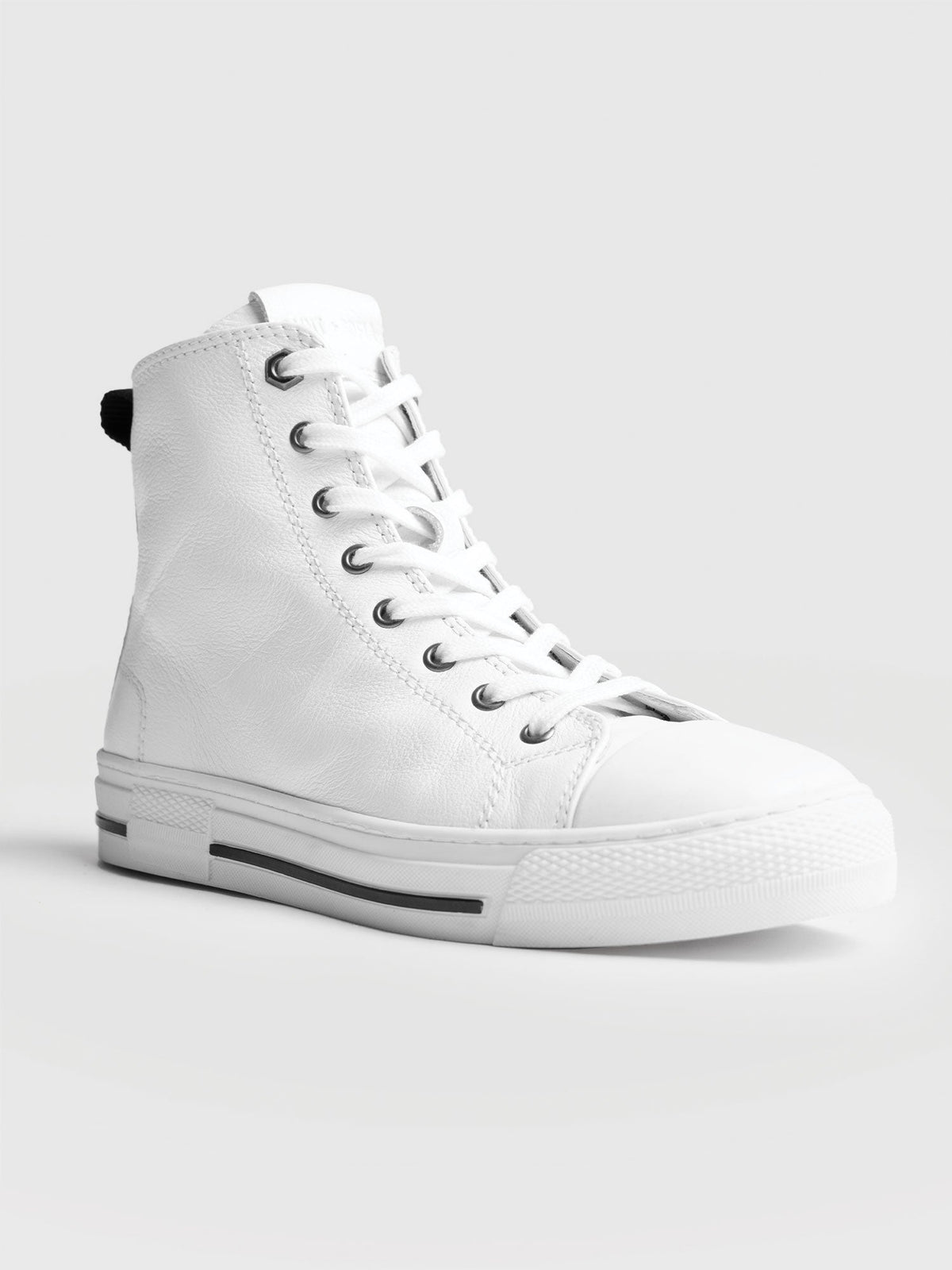 Skye High Top Sneaker - White