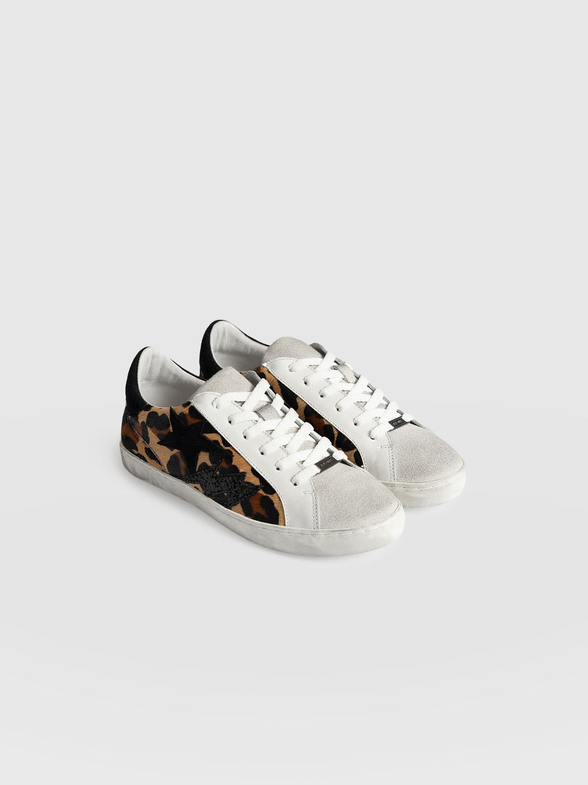 Spitalfields Sneaker - Leopard/Star