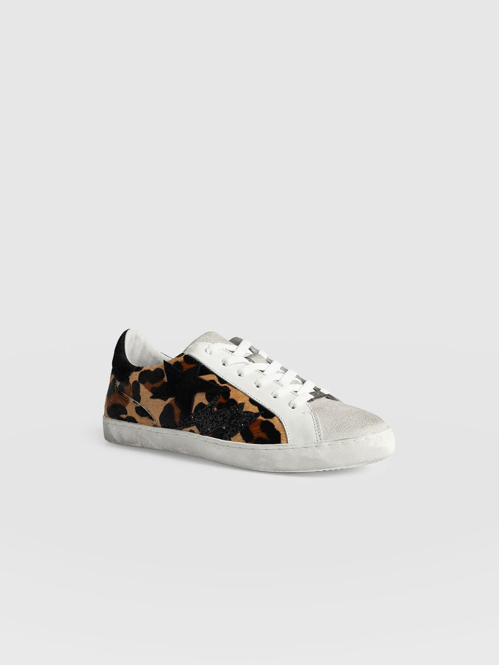 Spitalfields Sneaker - Leopard/Star