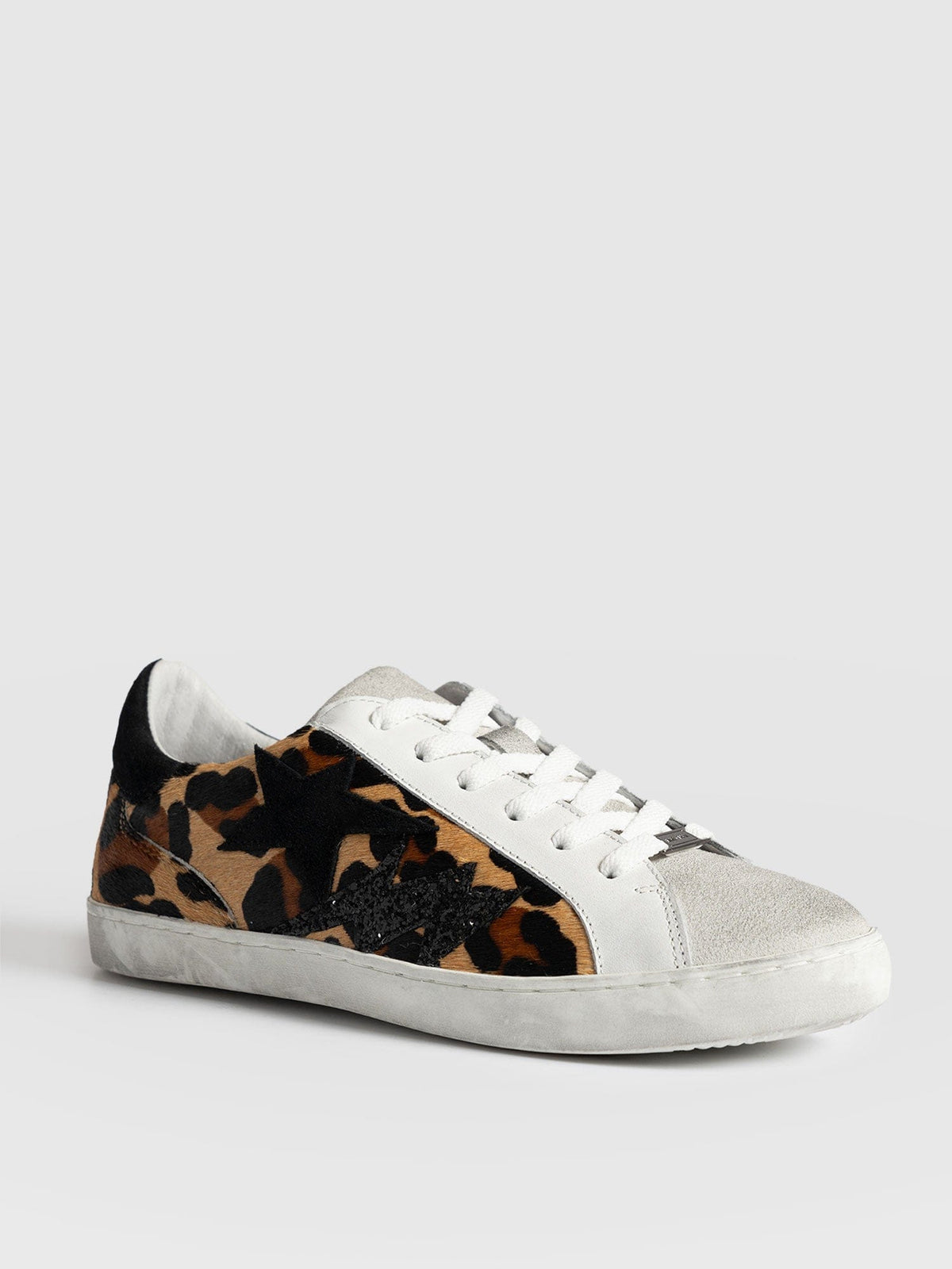 Spitalfields Sneaker - Leopard/Star