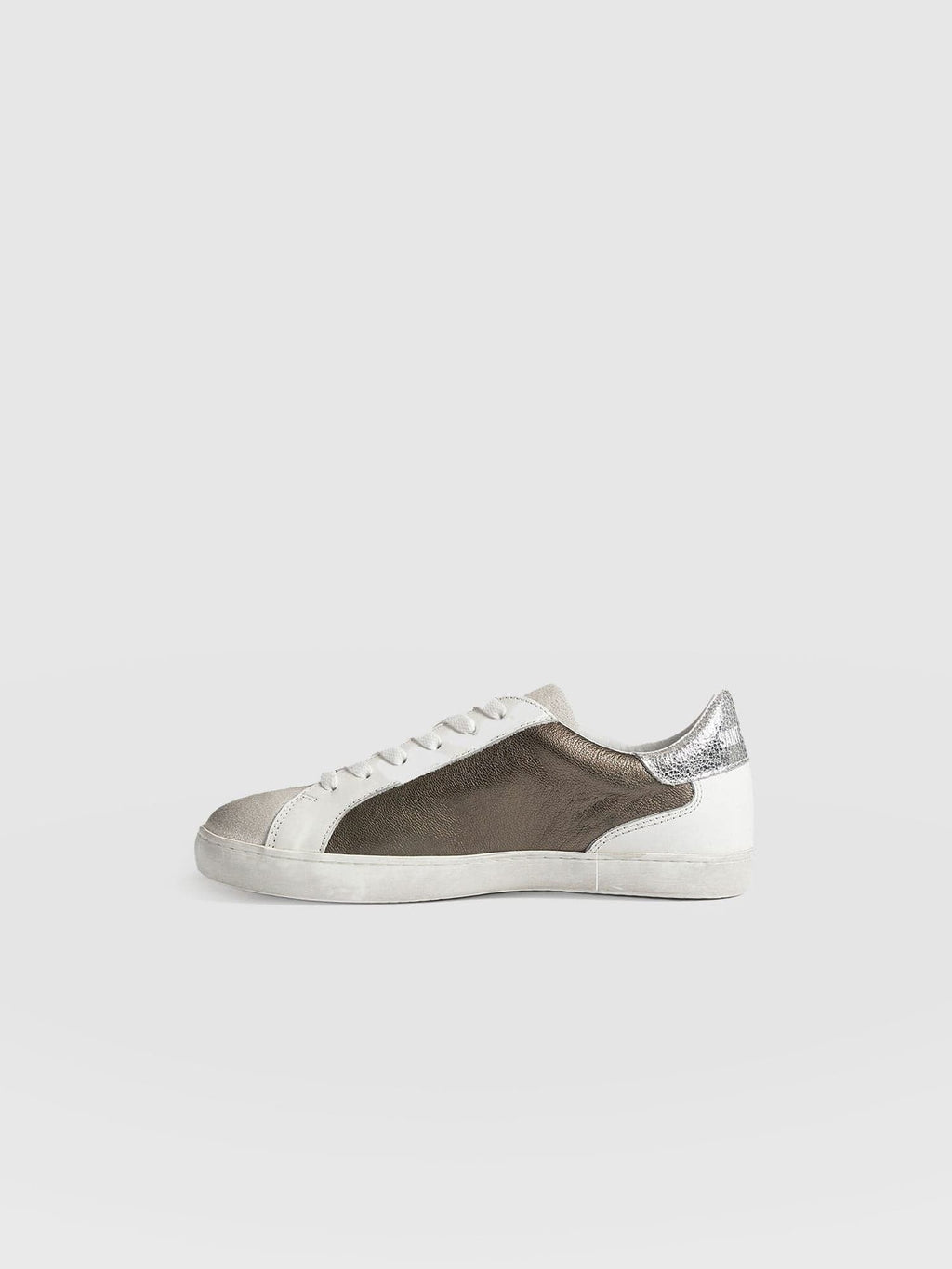 Spitalfields Sneaker - Metallic Gold