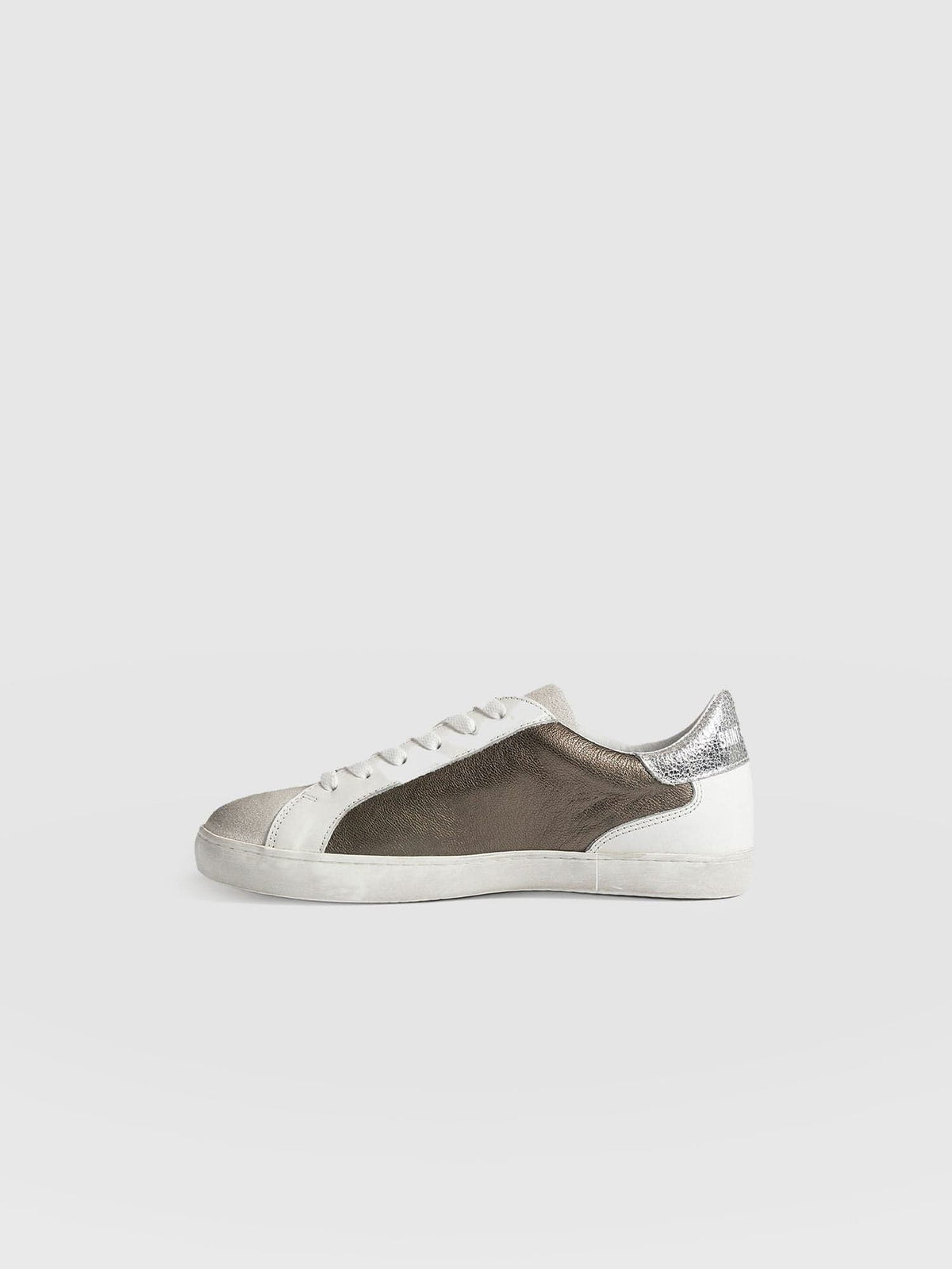 Spitalfields Sneaker - Metallic Gold