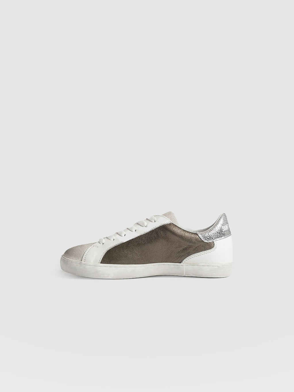 Spitalfields Sneaker - Metallic Gold