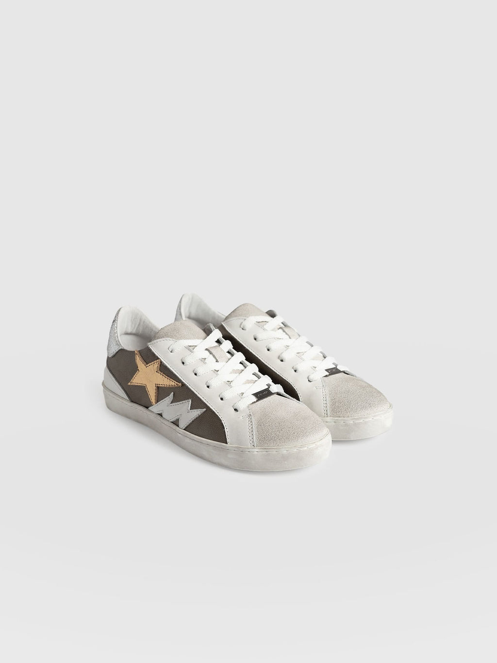 Spitalfields Sneaker - Metallic Gold