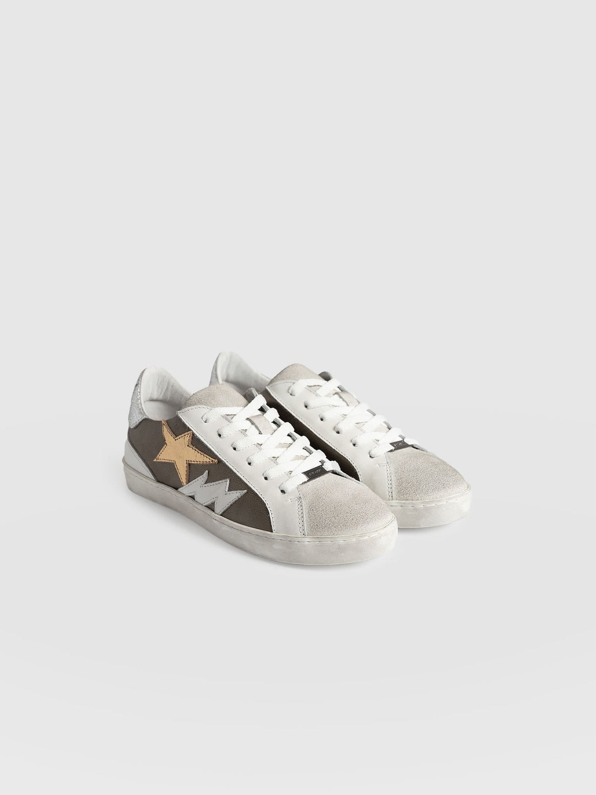 Spitalfields Sneaker - Metallic Gold