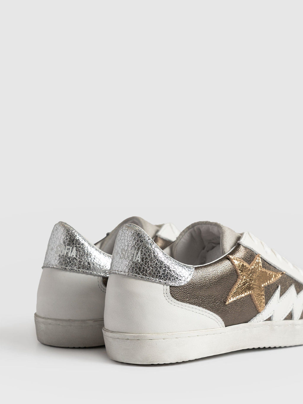 Spitalfields Sneaker - Metallic Gold