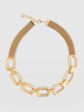 Statement Chain Necklace - Gold