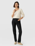 Straight Leg Jean - Black Wash